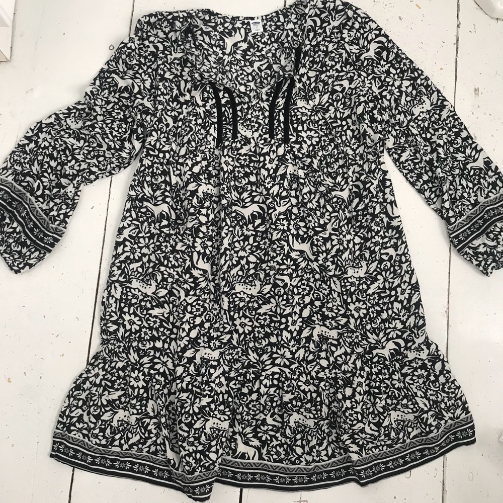 Forest Friends 🦌 🌳 Boho Dress